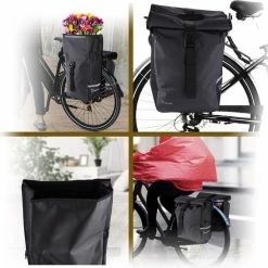 Ekostar Dubbele Fietstas - Rolltop - Waterbestendig - 46 L - Zwart 27 Ekostar Dubbele Fietstas - Rolltop - Waterbestendig - 46 L - Zwart -Windgoo Shop 550x547 2