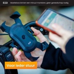 R2B Telefoonhouder Fiets Met 360 Graden Rotatie - Gsm Houder Fiets - Fiets Accessoires - Model "Gouda" -Windgoo Shop 550x547 6