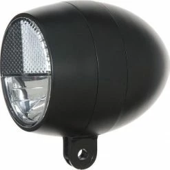 Cortina Amsterdam Fietsverlichting Koplamp - Batterij - Black/Zwart