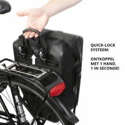 Dutch Mountains Enkele Fietstas | Sterke En 100% Waterdichte Fietstas En Schoudertas In 1 | 24 Liter | Carbon / Zwart -Windgoo Shop 550x548 23