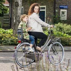 Qibbel 6+ Junior Fietsstoeltje Achter - Zwart - Inclusief Voetsteuntjes -Windgoo Shop 550x549 2