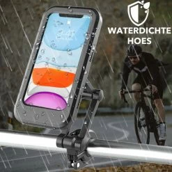 MW Telefoonhouder Fiets Waterdicht - Fietshouder Voor Smartphones - GSM Houder Fiets - 4 Tot 6'' -Windgoo Shop 550x549 29