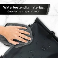 Living Nine Fietstas - Enkele - 20L - Waterdicht - Ook Voor Elektrische Fietsen - Dragen Als Handtas En Schoudertas - Zwart -Windgoo Shop 550x550 1021