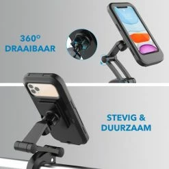 MW Telefoonhouder Fiets Waterdicht - Fietshouder Voor Smartphones - GSM Houder Fiets - 4 Tot 6'' -Windgoo Shop 550x550 1031