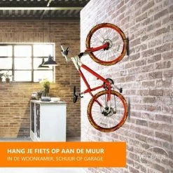Merkloos Fiets Ophangsysteem 2x | Fietshaak | Muurbeugel | Ophangbeugel | Fietsbeugel | Fietsenrek | 25 KG -Windgoo Shop 550x550 1032