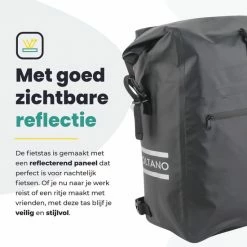 Voltano Luxe Fietstas / Rugtas 28L - Zwart - Enkele Pakaftas - 100% Waterdicht - Met Laptop Compartiment 23 Voltano Luxe Fietstas / Rugtas 28L - Zwart - Enkele Pakaftas - 100% Waterdicht - Met Laptop Compartiment -Windgoo Shop 550x550 1165