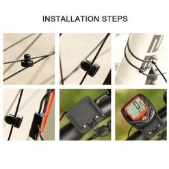 Merkloos Fiets Computer Met LCD Kilometerstand Snelheidsmeter -Windgoo Shop 550x550 135