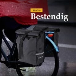 Ekostar Dubbele Fietstas - Rolltop - Waterbestendig - 46 L - Zwart 22 Ekostar Dubbele Fietstas - Rolltop - Waterbestendig - 46 L - Zwart -Windgoo Shop 550x550 147