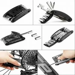 LOUZIR Multitool Fiets Reparatie Toolkit 16-delig - Race Fiets Mountainbike- Vouwgereedschap Fiets- Zakgereedschap -Windgoo Shop 550x550 159