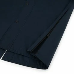 MGO Leisure Wear MGO Storm Extra Lange Regenjas - Dames Jack - Blauw - Maat L -Windgoo Shop 550x550 160