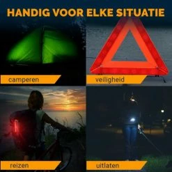 AXIMO Fietsverlichting 500 Lumen - Fietslamp USB Oplaadbaar LED - Voorlicht En Achterlicht - Fietslicht Set -Windgoo Shop 550x550 170