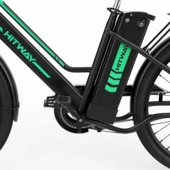 Hitway Elektrische Fiets | E-bike Damesfiets | 35-70KM | 26 Inch | 250W Motor | Zwart -Windgoo Shop 550x550 184