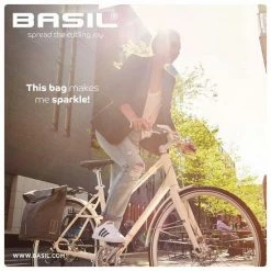 Basil City Fietsshopper - Enkele Fietstas - 16 Liter - Zwart -Windgoo Shop 550x550 227
