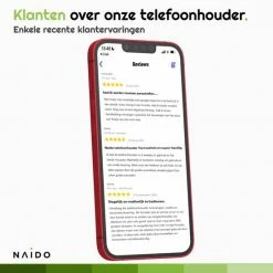 Naido Universele Telefoonhouder Fiets - Ook Voor Motor - GSM Houder - Fietshouder - Zwart 16 Naido Universele Telefoonhouder Fiets - Ook Voor Motor - GSM Houder - Fietshouder - Zwart -Windgoo Shop 550x550 370