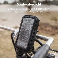 IMoshion Telefoonhouder Fiets - GSM Houder Fiets - Telefoonhouder Fiets Waterdicht - 360° Rotatie - Universeel -Windgoo Shop 550x550 427