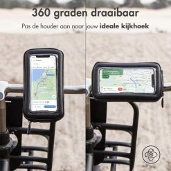 IMoshion Telefoonhouder Fiets - GSM Houder Fiets - Telefoonhouder Fiets Waterdicht - 360° Rotatie - Universeel -Windgoo Shop 550x550 428