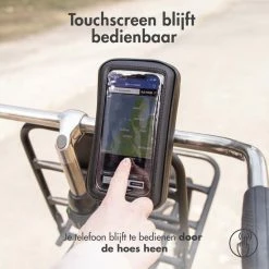 IMoshion Telefoonhouder Fiets - GSM Houder Fiets - Telefoonhouder Fiets Waterdicht - 360° Rotatie - Universeel -Windgoo Shop 550x550 429