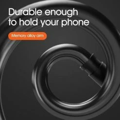 Merkloos Telefoonhouder - Universele Flexibele Telefoonhouder Met Klem - Flexibele Arm - Lazy Arm Smartphone Holder - Flexibel - Telefoon Houder - Universeel - Zwart -Windgoo Shop 550x550 437