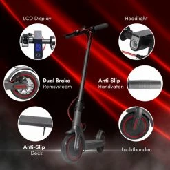 JORWAY - Elektrische Step - Voor Volwassenen - Kinderen -Steps - 25 Km/h - 30 Km 12 JORWAY - Elektrische Step - Voor Volwassenen - Kinderen -Steps - 25 Km/h - 30 Km -Windgoo Shop 550x550 454