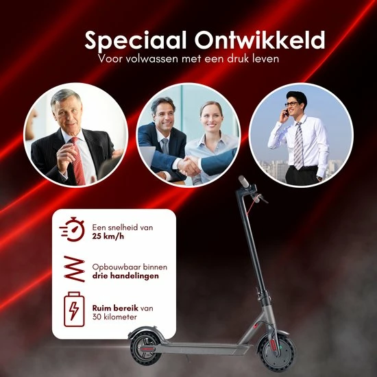 JORWAY - Elektrische Step - Voor Volwassenen - Kinderen -Steps - 25 Km/h - 30 Km 7 JORWAY - Elektrische Step - Voor Volwassenen - Kinderen -Steps - 25 Km/h - 30 Km - Afbeelding 7