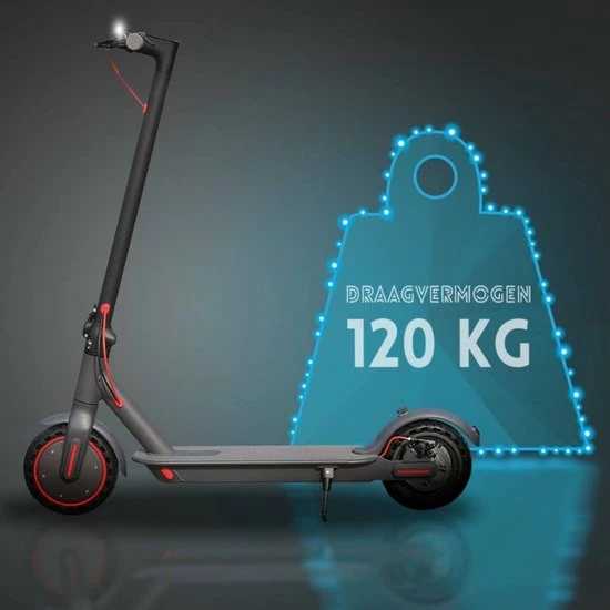 Kick&Move - Elektrische Step - E Scooter - Anti Lek Banden - 32 Km/u - App - LED Verlichting - Cruise Control - Schokbestendige Wielen - Anti Diefstal Optie 21 Kick&Move - Elektrische Step - E Scooter - Anti Lek Banden - 32 Km/u - App - LED Verlichting - Cruise Control - Schokbestendige Wielen - Anti Diefstal Optie - Afbeelding 21