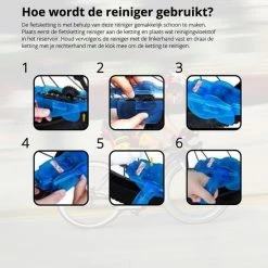 Uniquez Fietsketting Reiniger - Kettingborstel - Fietskettingreiniger - Kettingreiniger - Kettingborstel Fiets - Ketting Schoonmaken - Fietsgereedschap - Ontvetter Fiets - Chain Cleaner -Windgoo Shop 550x550 554