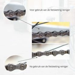 Uniquez Fietsketting Reiniger - Kettingborstel - Fietskettingreiniger - Kettingreiniger - Kettingborstel Fiets - Ketting Schoonmaken - Fietsgereedschap - Ontvetter Fiets - Chain Cleaner -Windgoo Shop 550x550 555
