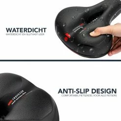 Achaté Fietszadel - Unisex - Extra Comfortabel - Ventilerend - Incl. Zadelhoes En Installatiemateriaal 11 Achaté Fietszadel - Unisex - Extra Comfortabel - Ventilerend - Incl. Zadelhoes En Installatiemateriaal -Windgoo Shop 550x550 582