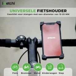 ISetchi Telefoonhouder Fiets Met 360 Graden Rotatie - Stevig & Stabiel - Ook Voor Scooter & Motor Gsm Telefoon Houder Fiets - Anti Shock & Vibratie Ontwerp - Fietshouder Smartphone Mobiel - Zwart 22 ISetchi Telefoonhouder Fiets Met 360 Graden Rotatie - Stevig & Stabiel - Ook Voor Scooter & Motor Gsm Telefoon Houder Fiets - Anti Shock & Vibratie Ontwerp - Fietshouder Smartphone Mobiel - Zwart -Windgoo Shop 550x550 6