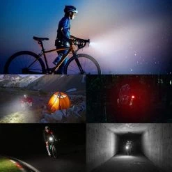 BOTC Fietsverlichting USB Oplaadbaar - Oplaadbare USB Led Fietslamp - Voorlicht & Achterlicht - Waterdicht -Windgoo Shop 550x550 60