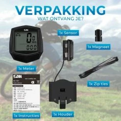 Indexr Kilometerteller Fiets - Waterdicht En Bedraad - Snelheidsmeter - Fietscomputer - Fiets Accessoires - Mountainbike Accesoires 11 Indexr Kilometerteller Fiets - Waterdicht En Bedraad - Snelheidsmeter - Fietscomputer - Fiets Accessoires - Mountainbike Accesoires -Windgoo Shop 550x550 624
