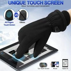 BOTC Fietshandschoenen Windproof/Waterproof - Handschoenen Met Touchscreen - M/L - Zwart-CG000111 -Windgoo Shop 550x550 642