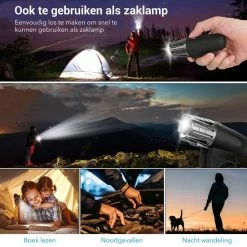 TIGIOO Fietslamp - Fietslampjes Set Koplamp - Fietslamp Voorlicht & Achterlicht USB Oplaadbaar -Windgoo Shop 550x550 662