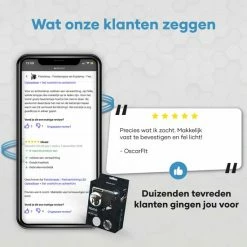 TIGIOO Fietslamp - Fietslampjes Set Koplamp - Fietslamp Voorlicht & Achterlicht USB Oplaadbaar -Windgoo Shop 550x550 664