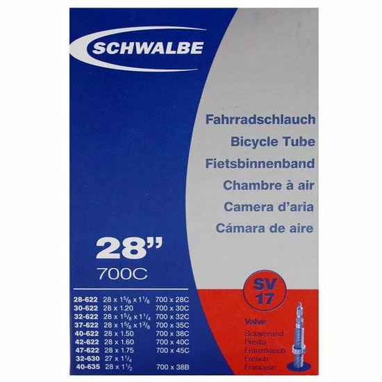 Schwalbe Binnenband 27/28 X 1.10/1.75 (28/47-609/635) Fv 40 Mm 9 Schwalbe Binnenband 27/28 X 1.10/1.75 (28/47-609/635) Fv 40 Mm - Afbeelding 9