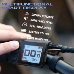 Merkloos Hitway 14F005 Elektrische Fiets Opvouwbaar | 250W Motor | 7.5Ah | 16" | Grijs / Zwart -Windgoo Shop 550x550 785