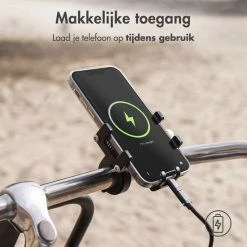 IMoshion Telefoonhouder Fiets - GSM Houder Fiets - Telefoonhouder Motor & Scooter - Universeel - Zwart 20 IMoshion Telefoonhouder Fiets - GSM Houder Fiets - Telefoonhouder Motor & Scooter - Universeel - Zwart -Windgoo Shop 550x550 794