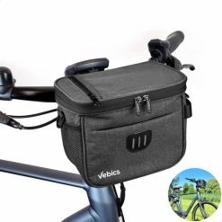 Vebics® Stuurtas Fiets Waterbestendig - Afneembaar - Racefiets - E-bike - Elektrische Fiets - Black Friday - Sinterklaas - Kerst