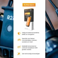 R2B Telefoonhouder Fiets Met 360 Graden Rotatie - Gsm Houder - Accessoires - Model "Rotterdam" -Windgoo Shop 550x550 944