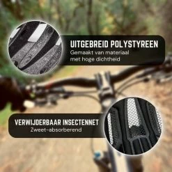 Rebela | Fietshelm | Sport Lights Matt Zwart- Wit | Heren-Dames | Medium 54/62cm -Windgoo Shop 550x550 960