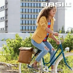 Basil City Fietsshopper - Enkele Fietstas - Camel Bruin - 16 Liter -Windgoo Shop 550x550 967
