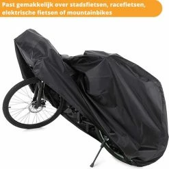 Coverz Fietshoes Voor 1 Fiets Waterdicht - Inclusief Gat Voor Slot - Beschermhoes - Cover - 190x65x98 Cm -Windgoo Shop 550x552 6