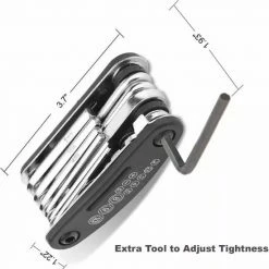 LOUZIR Multitool Fiets Reparatie Toolkit 16-delig - Race Fiets Mountainbike- Vouwgereedschap Fiets- Zakgereedschap -Windgoo Shop 550x555
