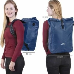 Dutch Mountains Enkele Fietstas | Rugzak | Sterke 100% Waterdicht | Fietstas, Schoudertas En Rugtas In 1 | 28 Liter | Blauw -Windgoo Shop 550x556 8