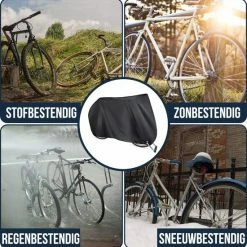 Strex Fietshoes Universeel Voor Alle Fietsen - Waterdicht 210D Oxford - Fiets Hoes Voor 1/2 Fietsen - Incl. Opbergzak -Windgoo Shop 550x559 1