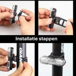 Transnect® – Fietsverlichting LED Set - 4 Lichtstanden – USB Oplaadbaar - Draagbaar – Waterdicht -Windgoo Shop 550x560 8