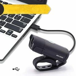 Lovnix - Oplaadbare Fietslamp LED Verlichting Set - USB Oplaadbaar - Fietslicht Met LED Lamp - Voor- En- Achter Licht - Regenbestendig - Geschikt Voor Mountainbike Fietsen Wandelen Speleologie -Windgoo Shop 550x563 7