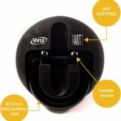 VINZ Everest Muuranker ART 4 / Wandanker / Vloeranker / Wandhaak / Muurhaak / Muurbeugel - Zwart -Windgoo Shop 550x566