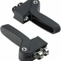 Qibbel 6+ Junior Fietsstoeltje Achter - Zwart - Inclusief Voetsteuntjes -Windgoo Shop 550x567 1