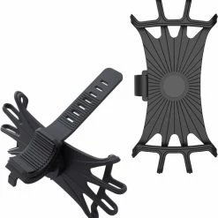 BTH Telefoonhouder Fiets Universeel Siliconen - Fiets Telefoonhouder Kinderwagen - Telefoon Houder Fiets Draaibaar - Zwart 10 BTH Telefoonhouder Fiets Universeel Siliconen - Fiets Telefoonhouder Kinderwagen - Telefoon Houder Fiets Draaibaar - Zwart -Windgoo Shop 550x567 5